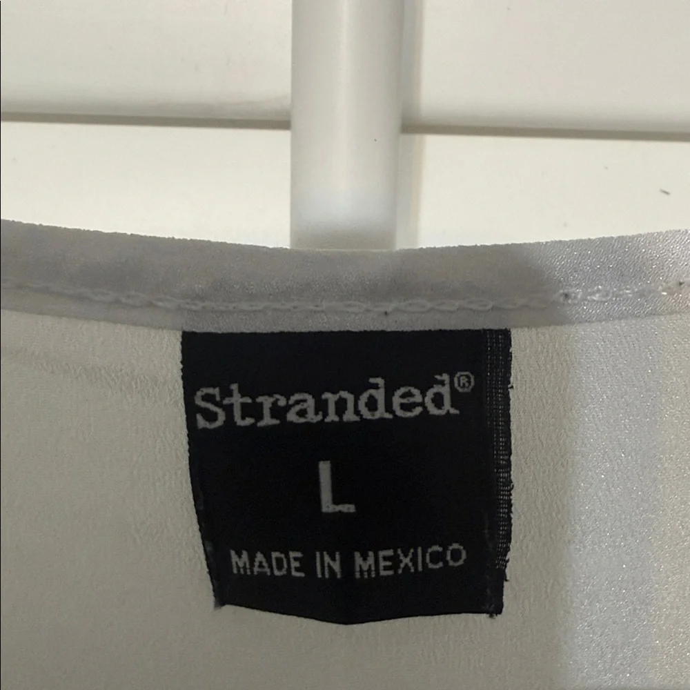 Stranded White Tank Top - Picture 3 of 3